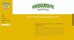 Desktop Screenshot of kangouroute.fr
